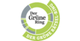 Das Logo von Der Grüne Ring zeigt einen grünen und grauen Kreis mit Text.